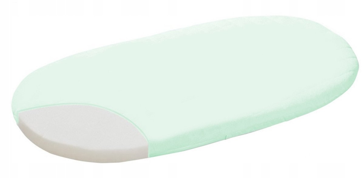 Olka Jersey Kinderwagen Onderlegger 35x75 cm Mint Groen