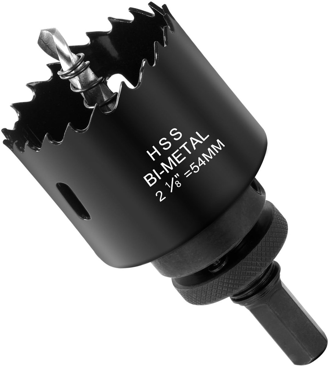 Dailygoods - Bimetallic Hole Saw Set - Voor Hout en Plastic en Metaal - 54 mm - Professioneel Gereedschap - Duurzaam en Efficiënt - Ideaal voor Klusse...