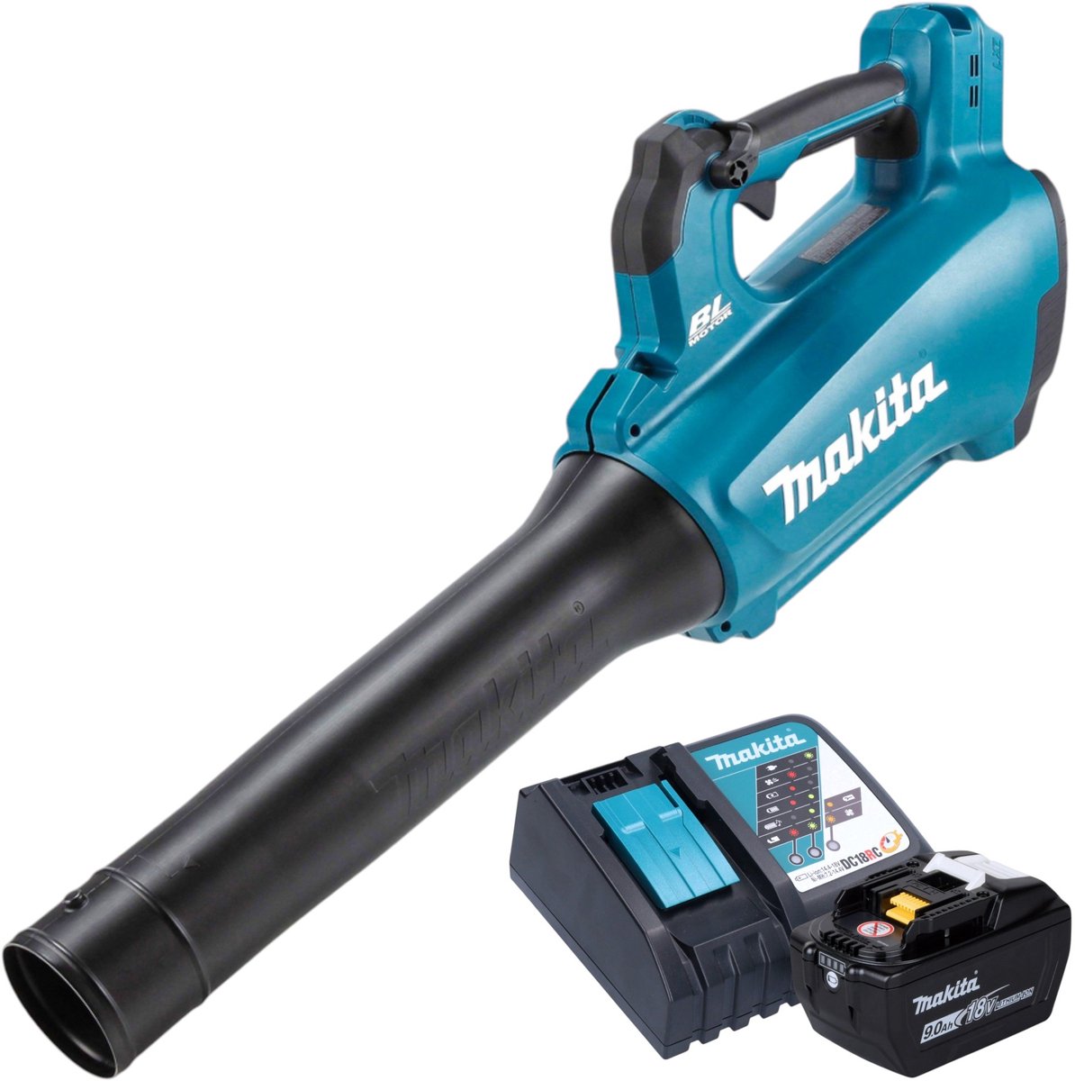 Makita DUB 184 Z accu-blower 18 V borstelloos solo - zonder accu, zonder oplader