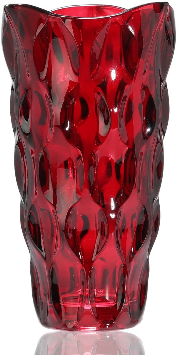 BRENZOOS- Bloemenvaas Luxe Handgeblazen - Decoratief - Voor Bloemstukken - Bruiloften - Huisdecoratie - Kantoor - 3,4 lbs - Vaas