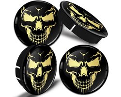 Naafdoppen Set - Wielkapjes - Velgen Beschermen - EU Gemaakt Materiaal - 60 mm - Zwart
