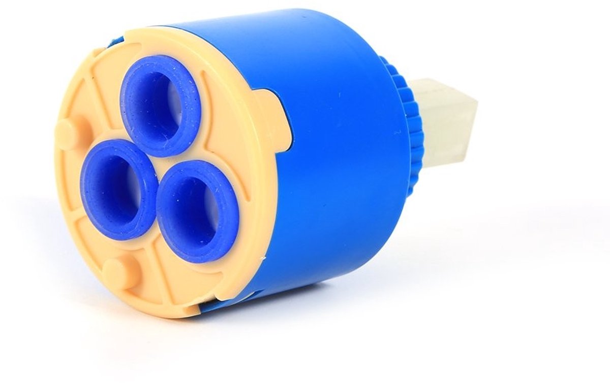 Dailygoods- Keramische Cartridge 35mm - Vervangend Filterelement - Water Mengkraan - Controle Kraan Klep - PP Plastic - Blauw - Kraanklep