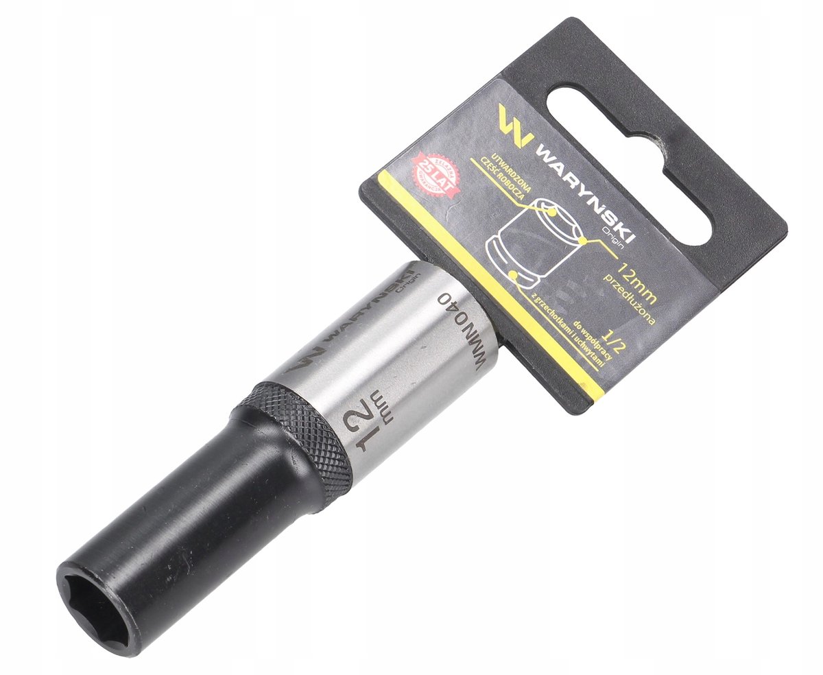 Waryński 1/2" 12 mm lengtemaat Dop