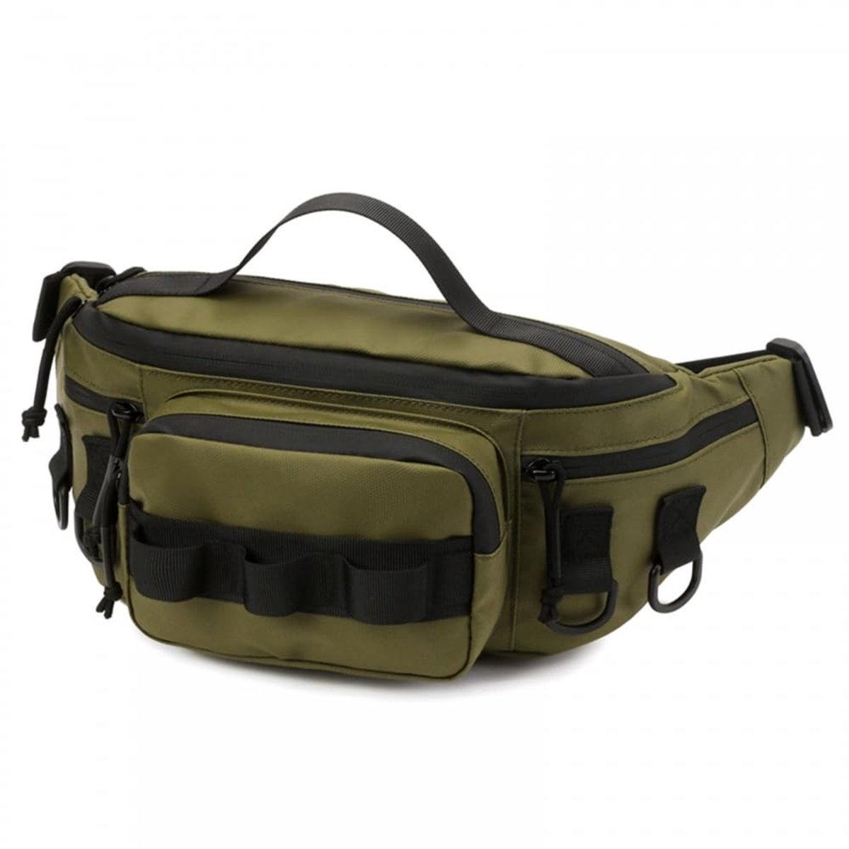 Dailygoods- Heuptas Waterdicht - Heuptasje Dames/Heren - Heuptas Wandelen - Heuptas Vissen - Fanny Pack - 43x13.5x19.5cm, Lichtgewicht
