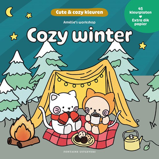 Cute & cozy kleuren - Cozy winter - cover