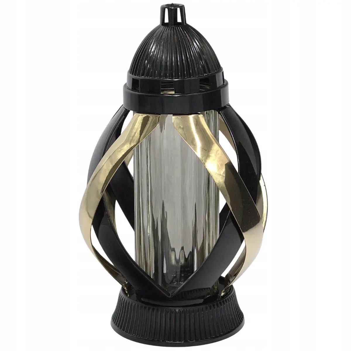 Znicz LG63 Metaal Goud Zwart - Elegante Grafdecoratie