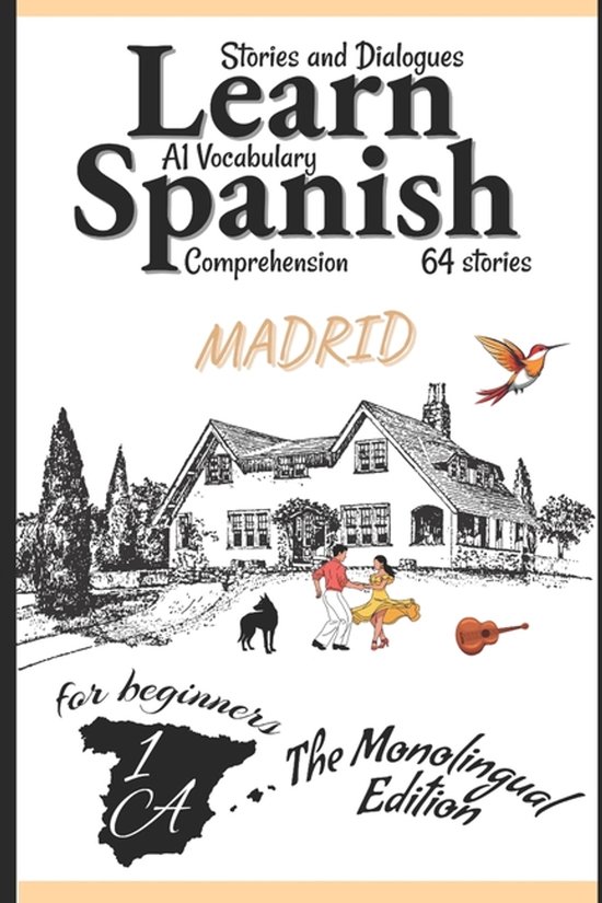 All A1 Spanish Vocabulary in Context- Learn Spanish With Sto ... - cover