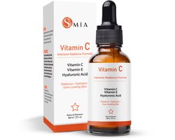 Simia™- Original Vitamine C Serum - Met Vitamine E & Hyaluronzuur - Gezichtsserum - Collageen - Anti Rimpel - Anti Acne - Tegen Pigmentvlekken - 60ml