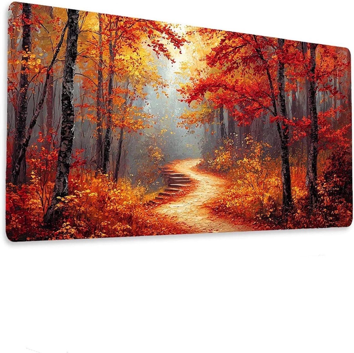 XXL Muismat - Bureau Onderlegger - Comfortabel Werken - Waterdicht & Antislip - 100x50cm - Meerkleurig