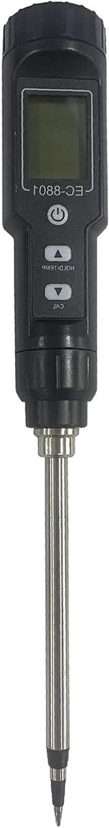 Bodem Meter - Tuin Meetinstrument - Planten Verzorgen - Digitaal Scherm - 28 cm - Zilver