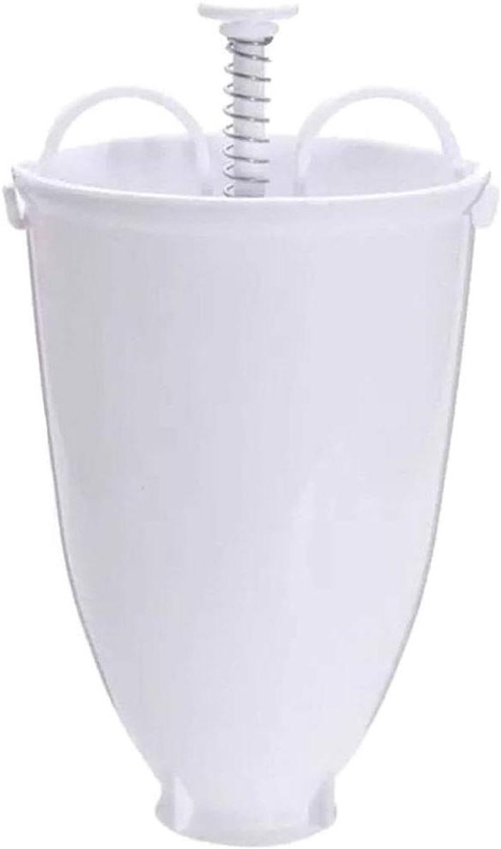 Donut Maker - Bakvorm - Zelf donuts maken - Eenvoudig in gebruik - 9x18cm - Zilver