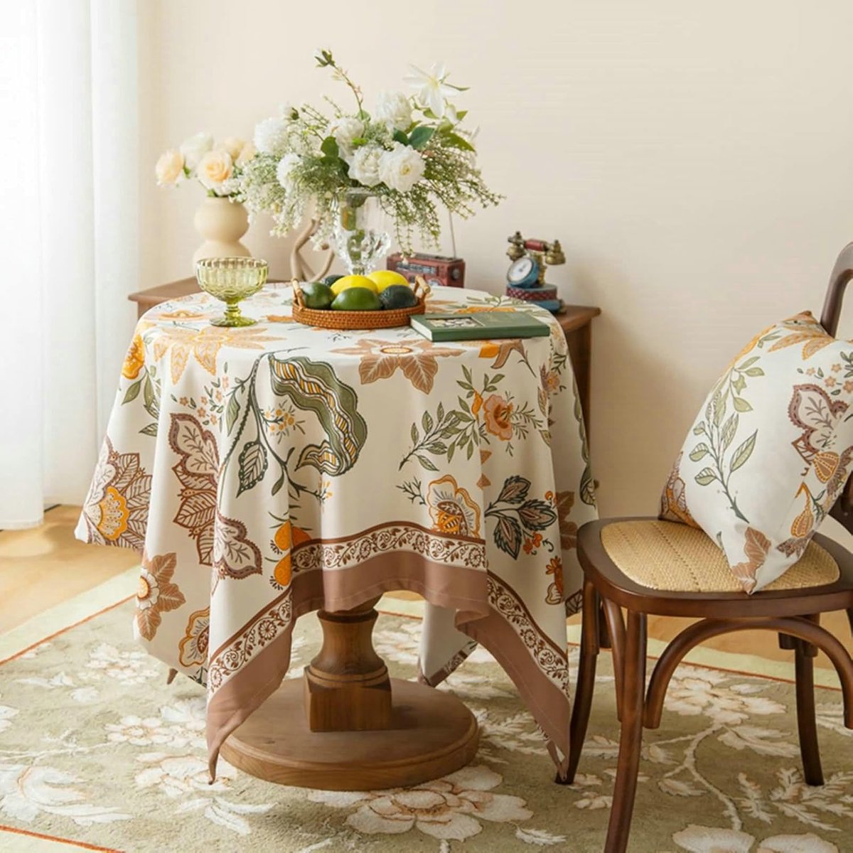 Tafelkleed - Placemat - Eettafel decoreren - Hittebestendig - 140x300 cm - Lichtblauw