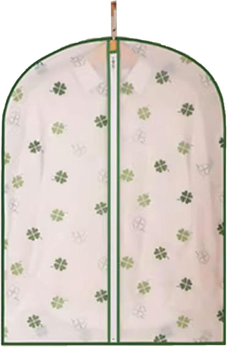 Kleding Stofzak - Kledinghoezen Set - Kast Opbergen - Stof en Vochtbestendig - 10 Stuks 100cm - Doorzichtig