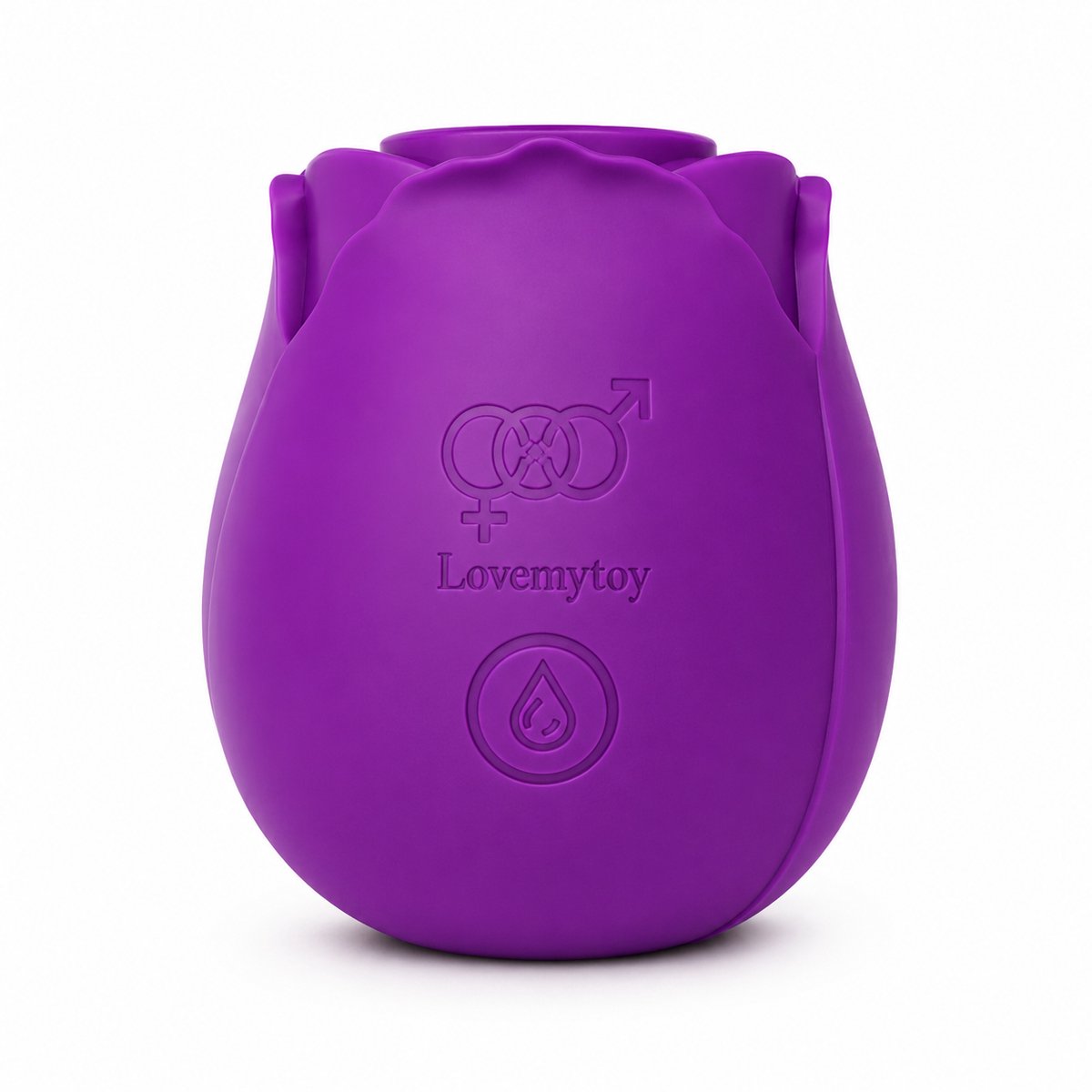 Lovemytoy® Lila Roos Vibrator – Clitoris Zuiger met 10 Standen – Bloem Vibrator voor Vrouwen – Waterdicht & Oplaadbaar Sex Toy