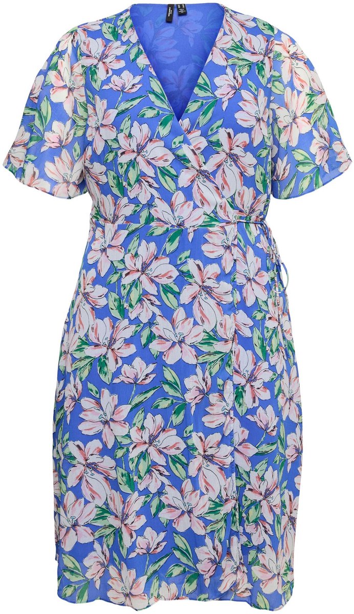 Vero Moda Curve Jurk met laagjes VMCZILLE Midi-jurk