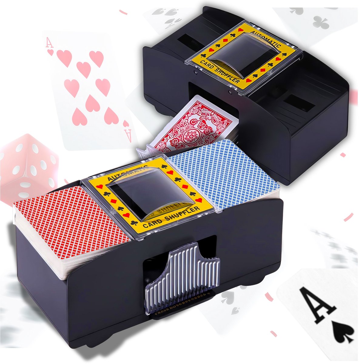 Automatische kaartenschudmachine - Snel en stijlvol voor poker en UNO