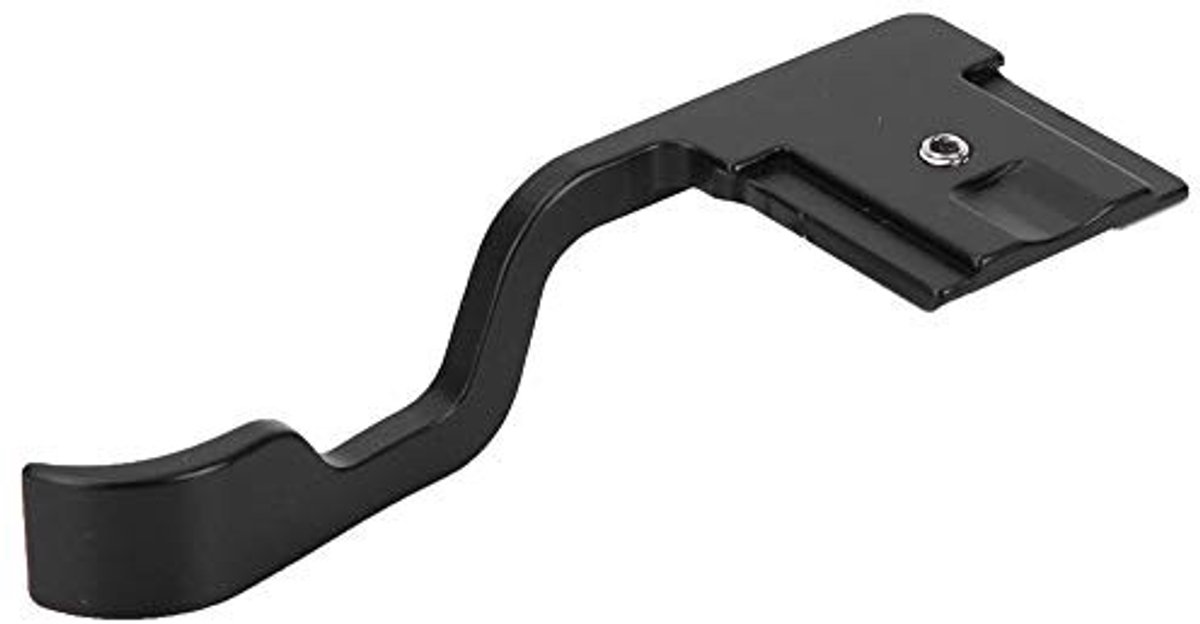 Dailygoods- Camera Grip Lichtgewicht - Handgreep Zwart - Handvat - Ergonomisch Ontwerp - Aluminium - Voor Fuji XT30 Camera