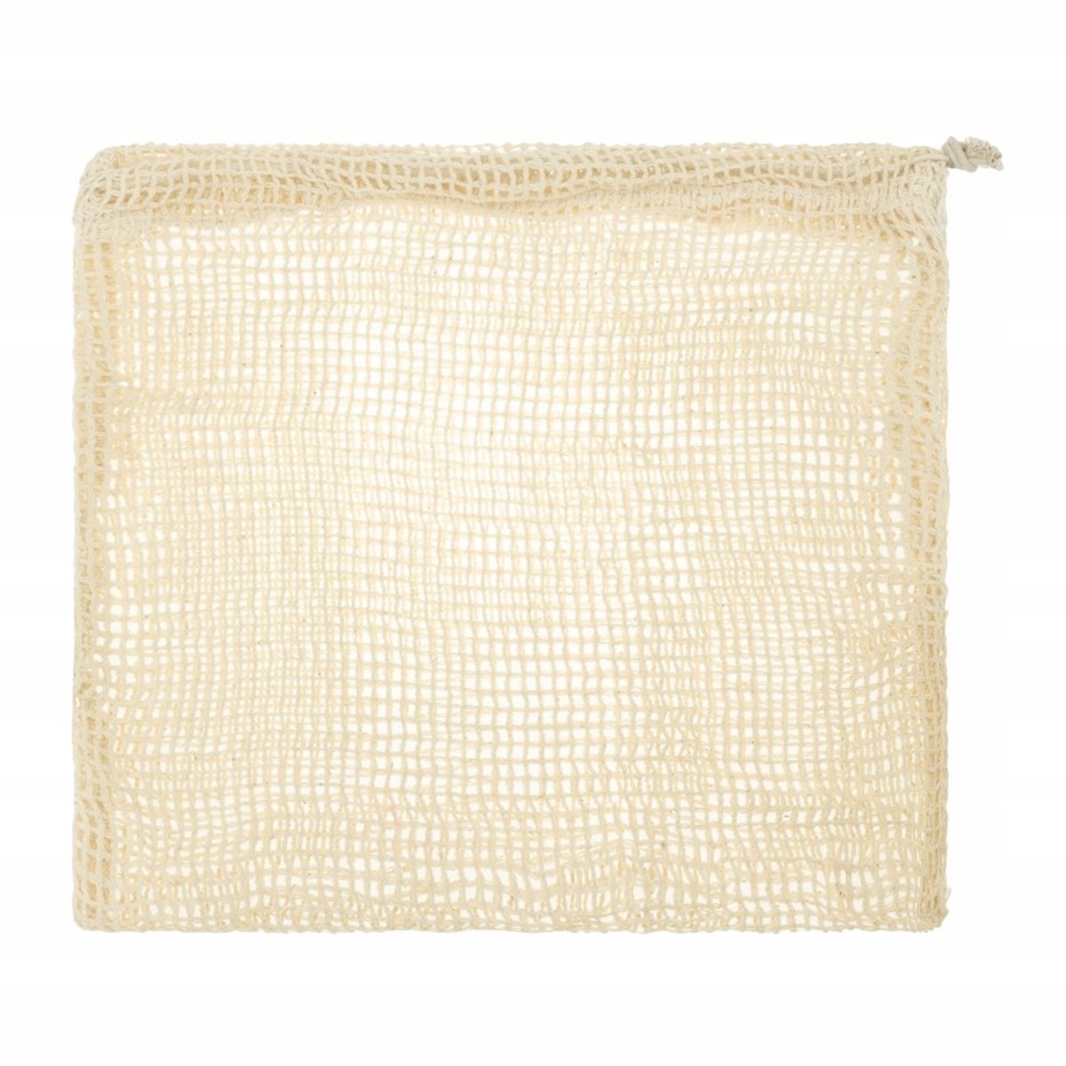 Katoenen Netzakje 20x15 cm OEKO-TEX voor Groenten & Fruit