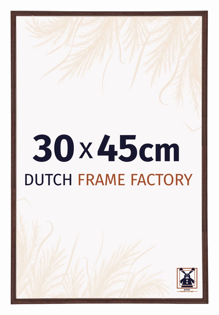 Dutch Frame Factory Fotolijst 30x45 cm - Kunststof - Bruin - Angers