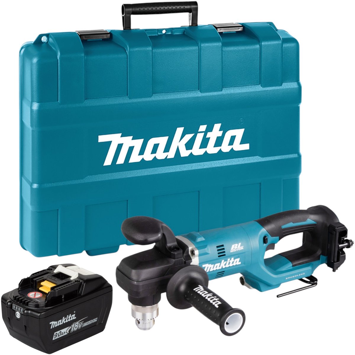 Makita DDA 450 ZK accu haakse boormachine 18 V 70 Nm borstelloos + koffer - zonder accu, zonder lader