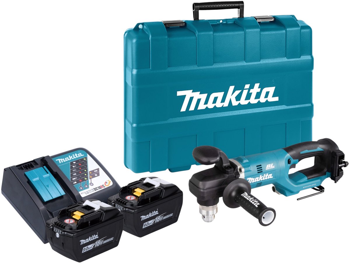 Makita DDA 450 ZK accu haakse boormachine 18 V 70 Nm borstelloos + koffer - zonder accu, zonder lader