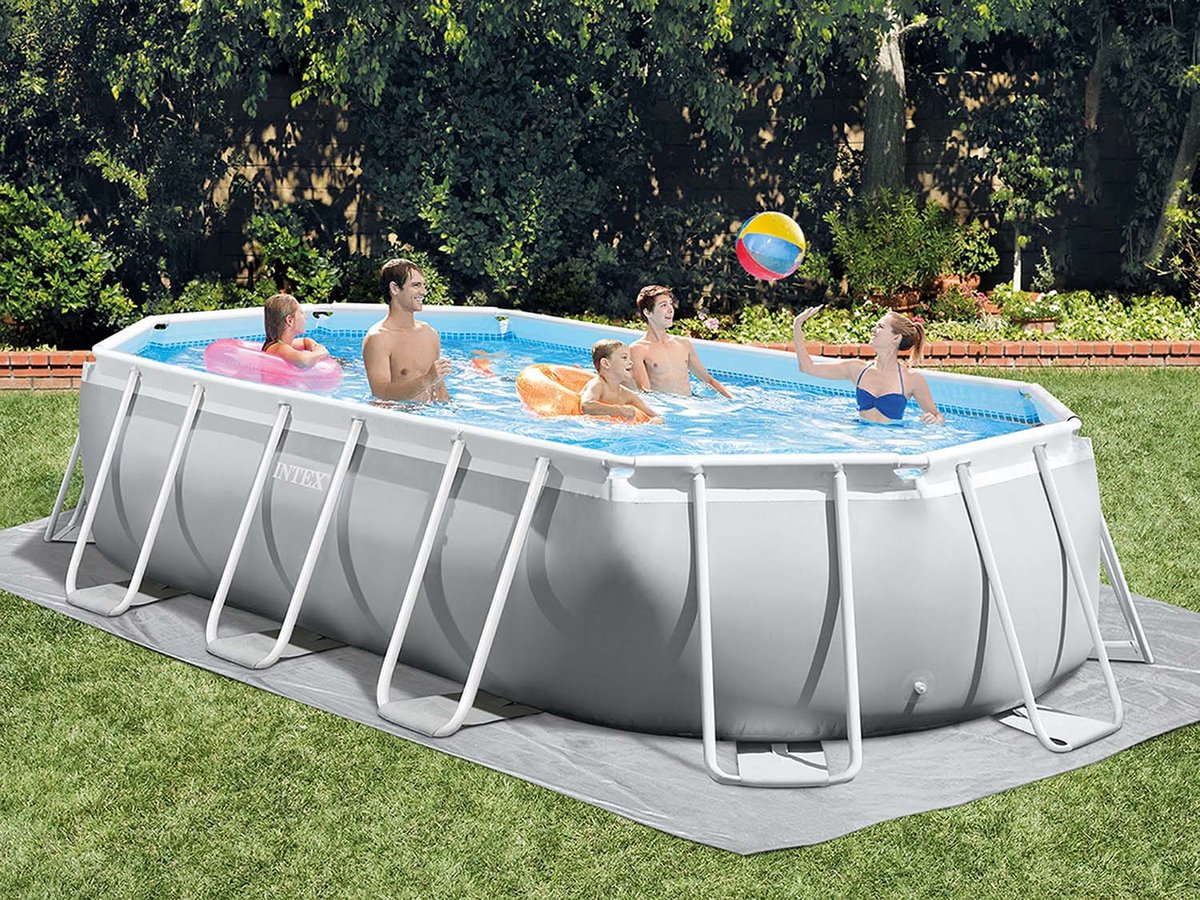 Intex Rechthoekig framezwembad set 26796 - 503 x 274 x 122 cm