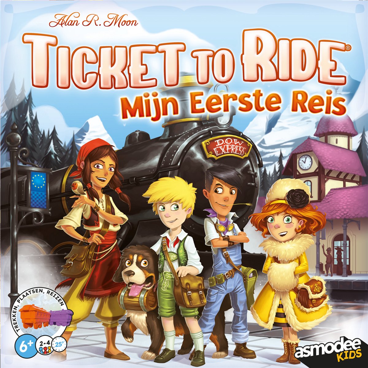Days of Wonder - Ticket to Ride Mijn Eerste Reis - Bordspel Junior — afbeelding 3