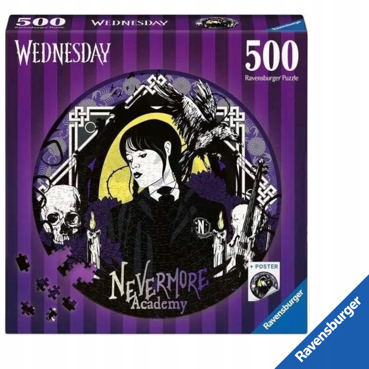 Ravensburger Woensdag Ronde Puzzel 500 Stukjes