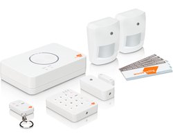 WoonVeilig Alarmsysteem - Startpakket voor complete huisbeveiliging - draadloos alles-in-één alarmsysteem - uitbreidbaar tot 160 accessoires