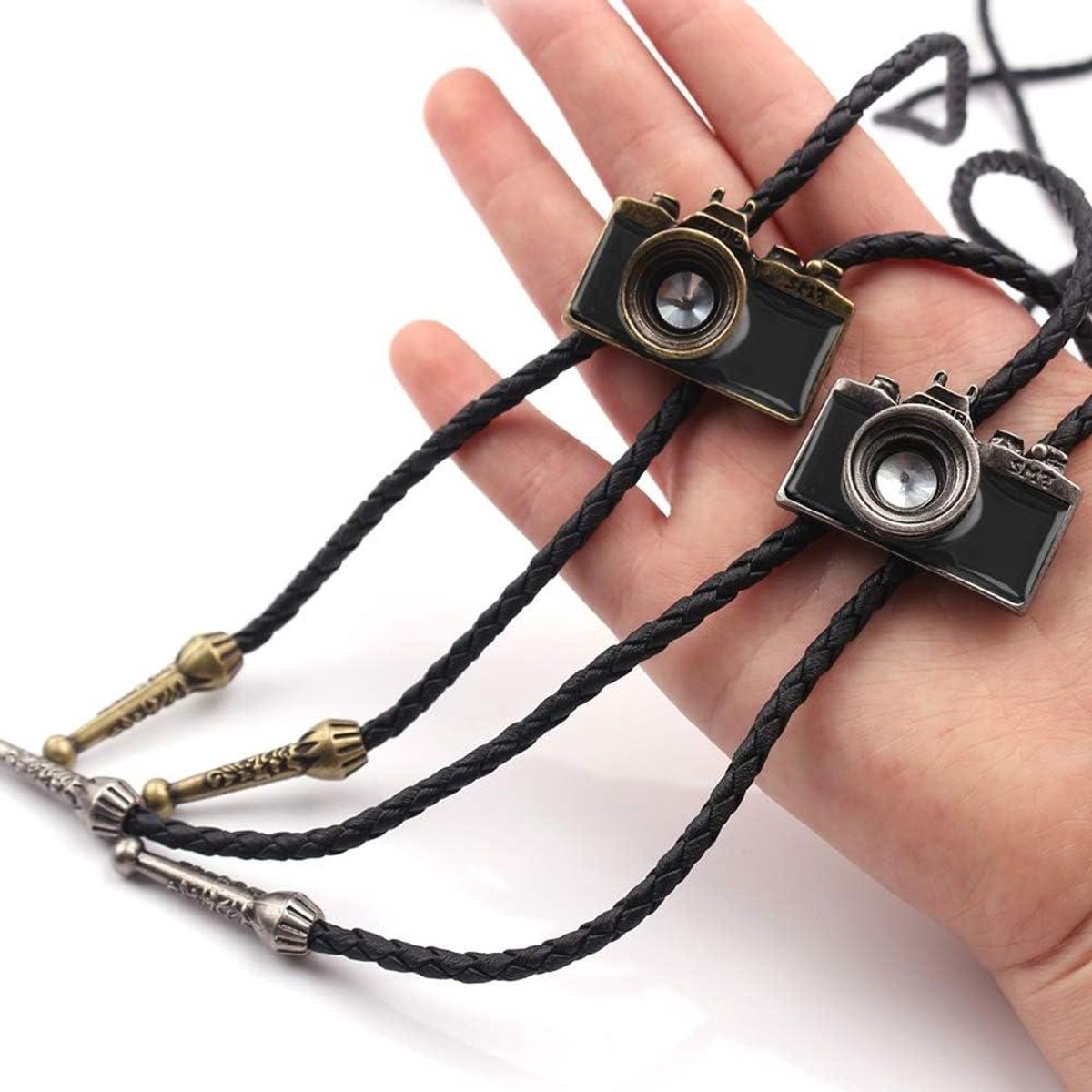 Hanger Ketting - Camera Mode - Feest Accessoire - Vintage Stijl - 3.5 cm - Metaal
