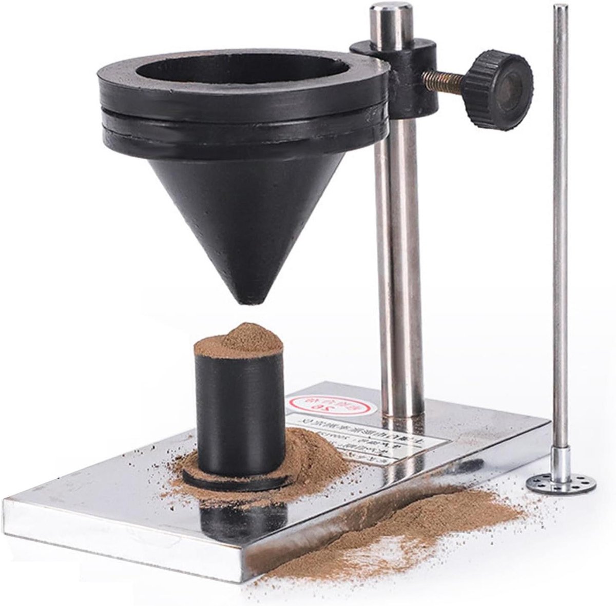 Bodem Zwelling Tester - Bodem Analyse - Bodem Onderzoek - Nauwkeurige Meting - 10 ml Cup - Zilver