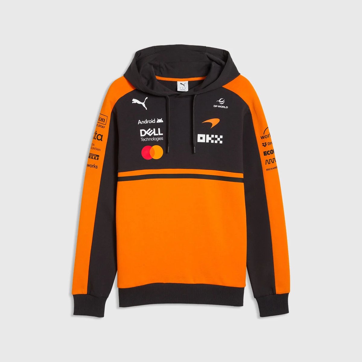 McLaren Teamline Hoody 2026 M Lando Norris Oscar Piastri Papaya