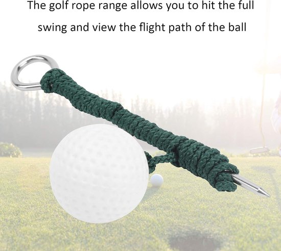 Golf Swing Trainer - Oefenhulpmiddel Swing - Swing Verbeteren - Intrekbaar Touw - 16 cm Lengte - Niet gespecificeerd van GOLF — afbeelding 4