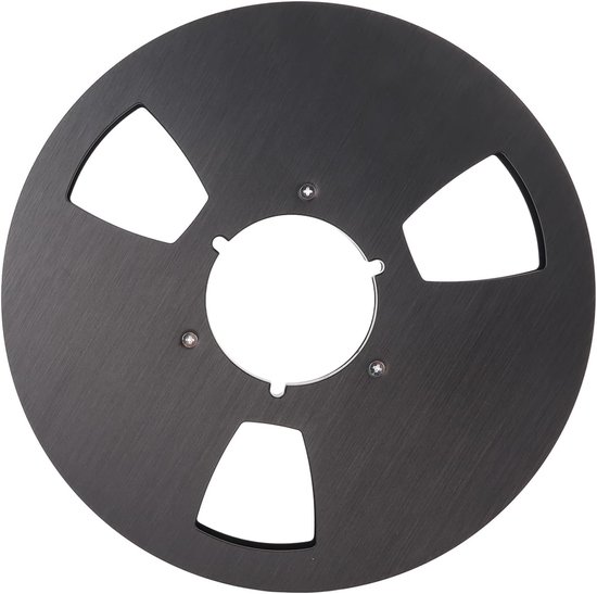 Lege Tape Spoel - Universele Spoel - Opnemen Geluid - Aluminium Legering - 10 Inch - Zwart — afbeelding 4