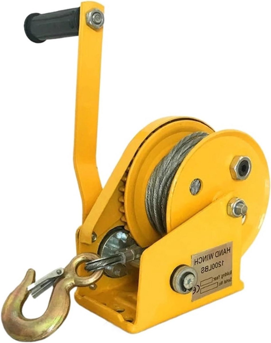 Handlier - Hefwerktuig - Zwaar Materieel - Zelfblokkerend Mechanisme - 1800 LBS - Staal