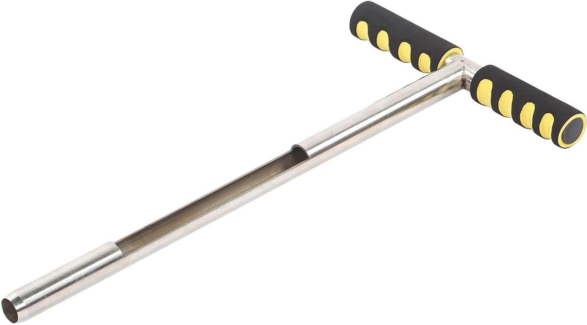 Bodemmonsternemer - Bodemsonde - Plantenverzorging - Roestvrij staal - 20 cm lengte - Zilver