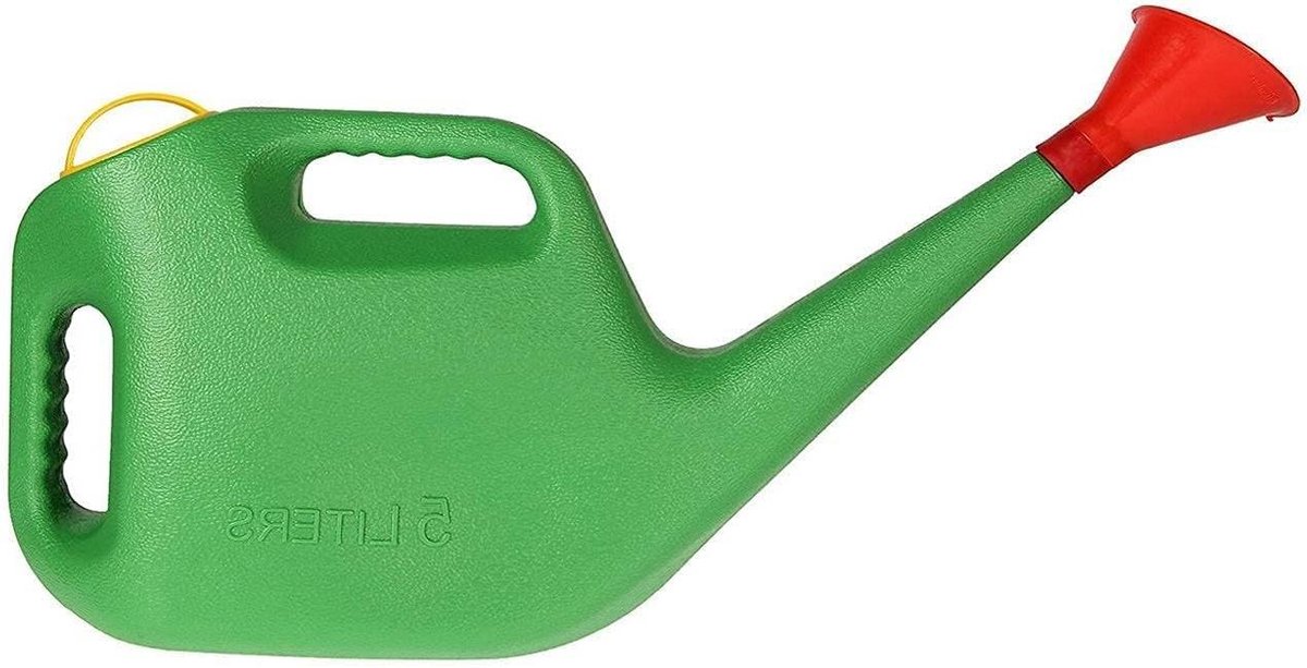 Waterkan Plastic - Planten Gieten - Tuin Onderhoud - Ergonomisch Handvat - 5 Liter - Groen
