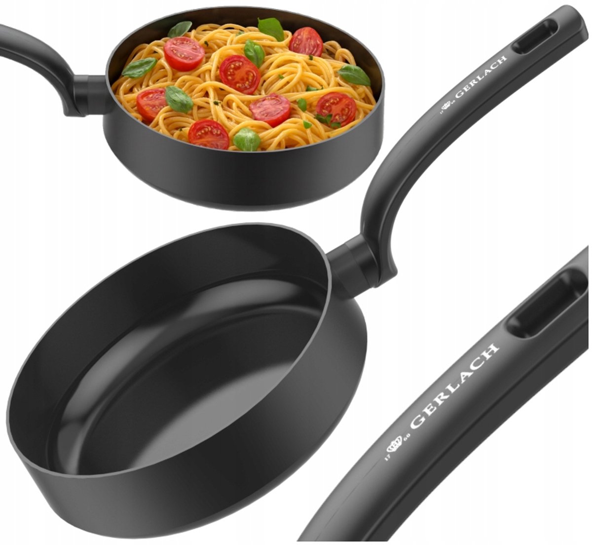 Gerlach Wings Koekenpan 28cm - Keramische Anti-aanbaklaag, Inductie