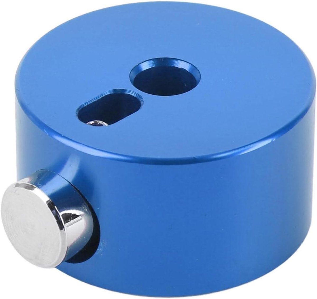 Drum bekken snelsluiting - Aluminium moer - Percussie instrument - Snelontgrendelingsontwerp - 40 mm diameter - Blauw