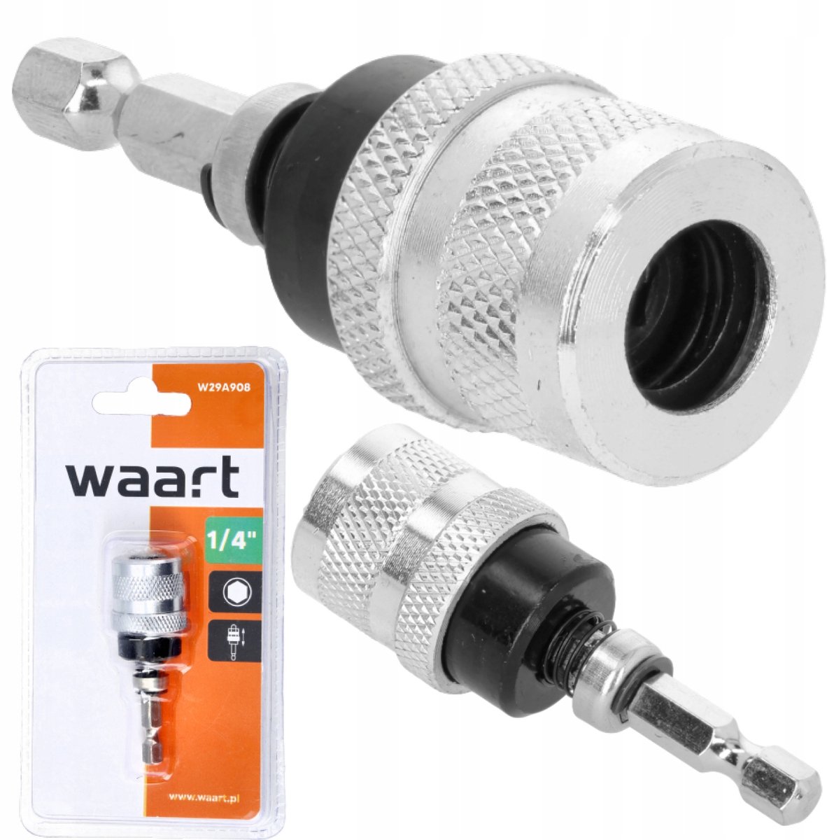 Waart Magnetische Bitadapter met Diepteaanslag voor Gipsplaten
