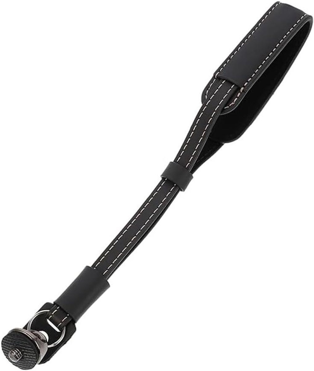 Camerahouder Polsband - Camera Accessoire - Fotografie Stabiliteit - Verstelbare Gesp - 21.5 cm - Bruin