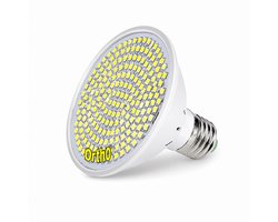 Ortho® WW200 LED Grow Light 12W - Warm Wit Groeilamp - Full Spectrum - Plantenlamp - Enkel