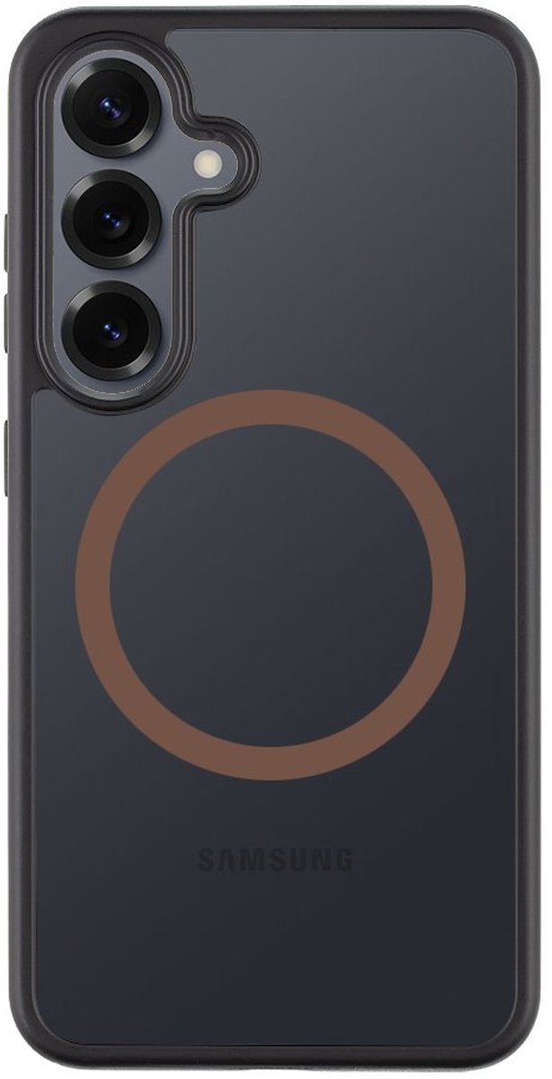 Tactical SM-S931B Galaxy S25 MagForce Hyperstealth 2.0 Cover – Hoesje – Black/Mocha Mousse
