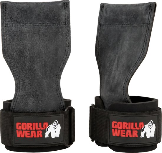 Gorilla Wear Lifting Grips Zwart One Size