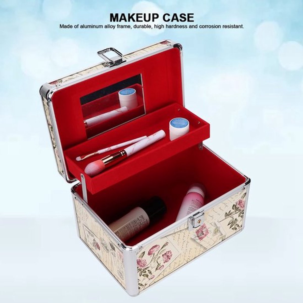 Allecto - Make-up Treinkoffer - Professionele Cosmetische Koffer