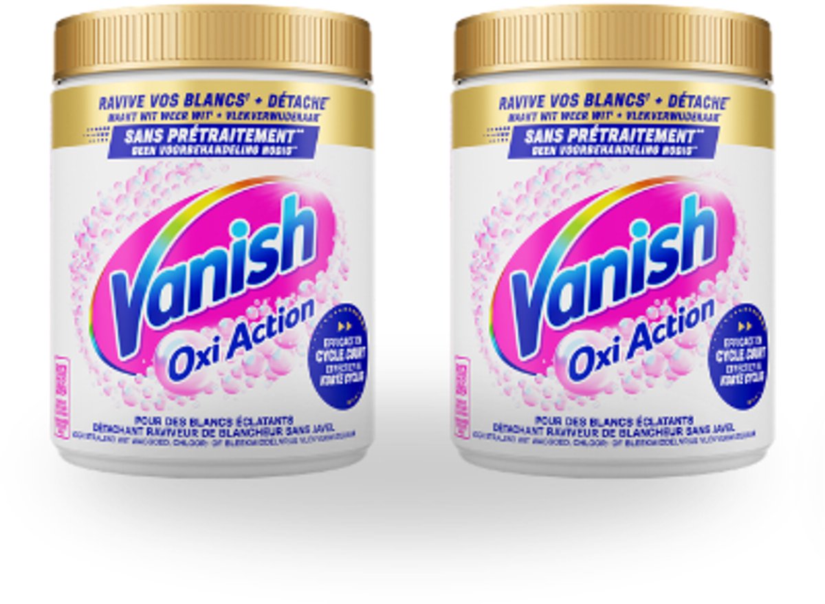 Vanish White Laundry Booster Powder 960g x2