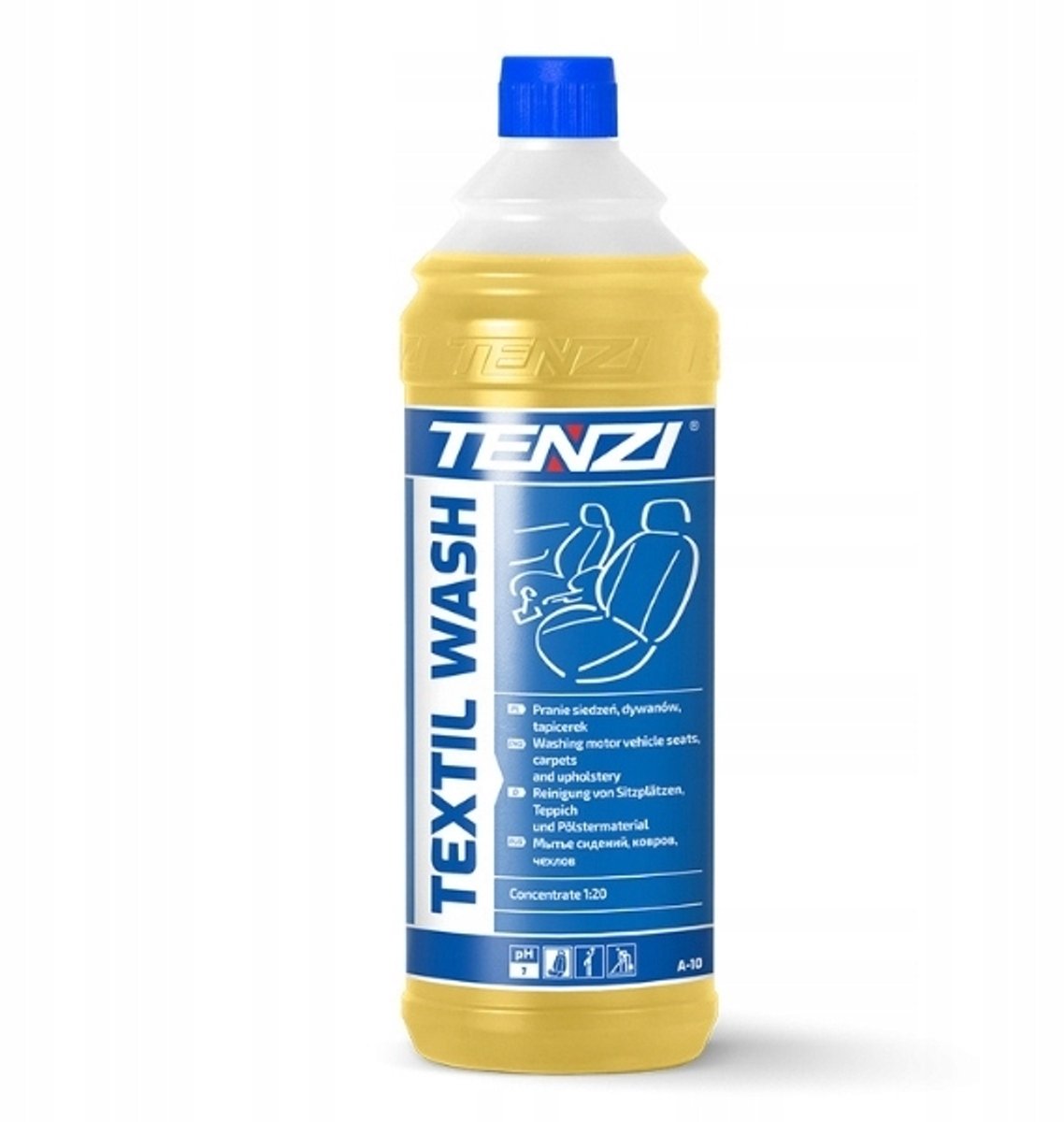 TENZI Texwash 1L: Krachtige bekledingreiniger voor auto's