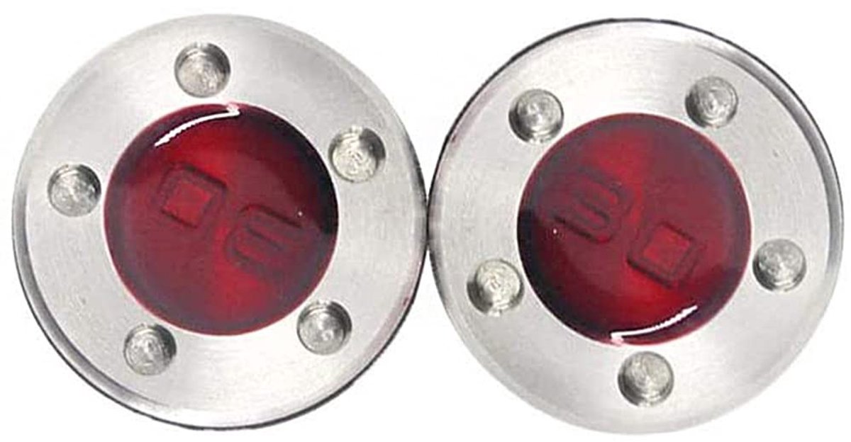 ZEYNOMAX- Puttergewichten 30g - 2 Stuks - Hoogwaardige Metalen Gewichten - Rubberen Ringen - Slijtvast - Afdichting tegen Vocht - Golfgewichten