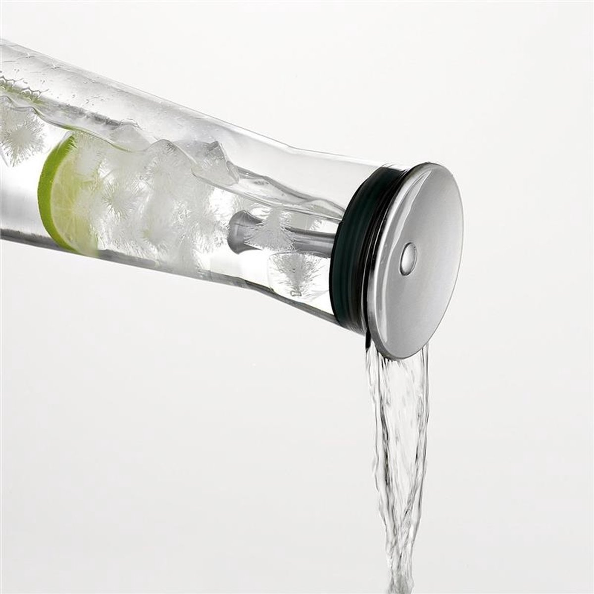 Simax Indis Drankkaraf 1,1L - Met filter en zwarte stop