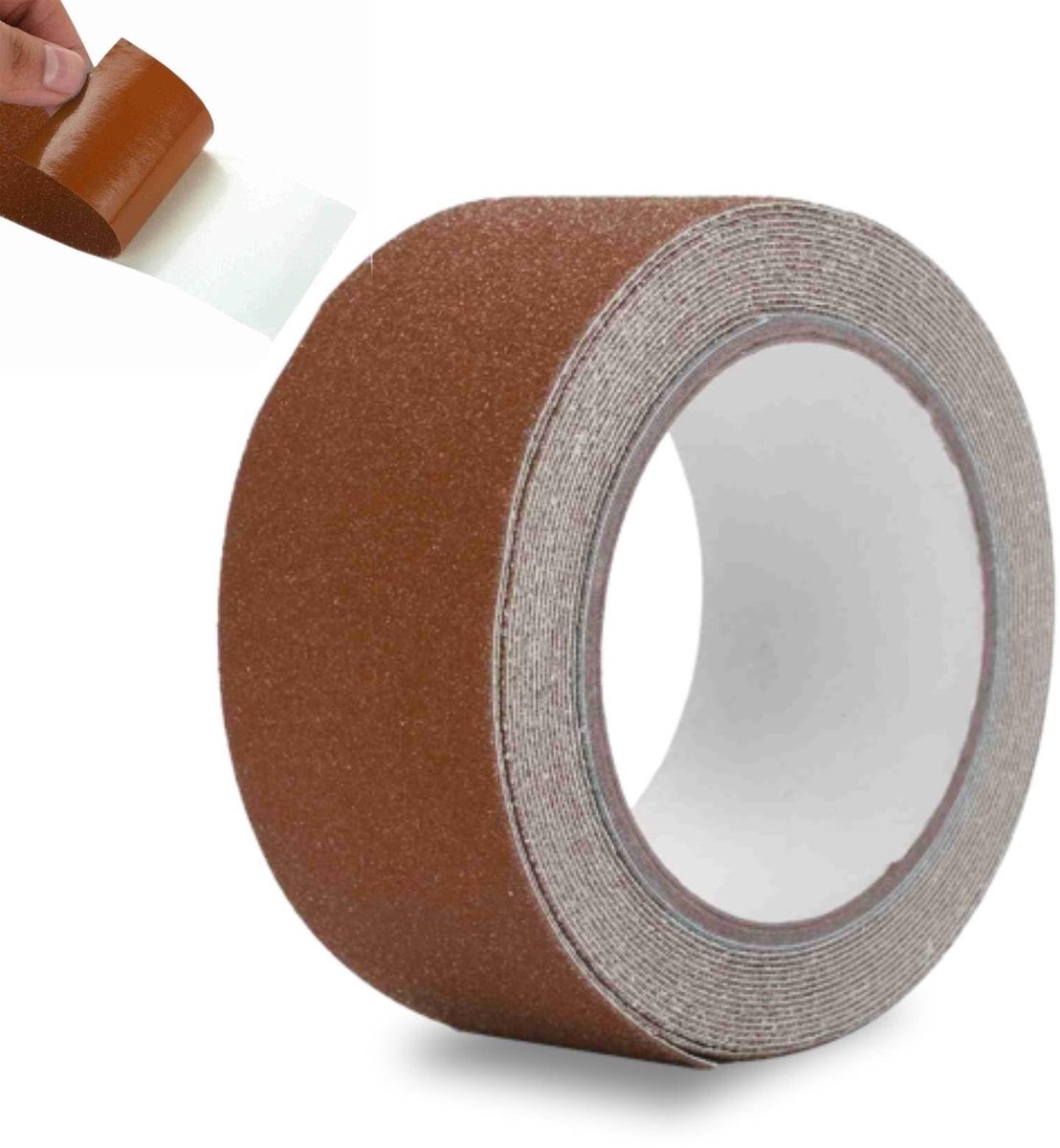 ZEYNOMAX- Antisliptape 5M x 5cm - PVC - Slijtvast - Antislip - Waterdicht - Veiligheidsdecoratie voor Trappen/Vloeren - Antislipband